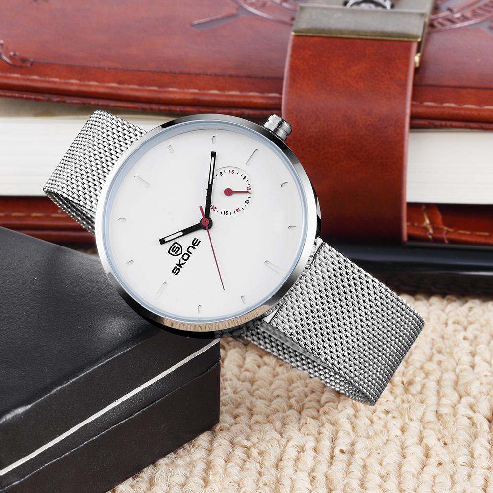 Đồng hồ đeo tay nữ SKONE bằng thép không gỉ chống nước