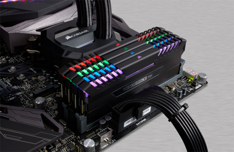 Bộ 2 Thanh RAM PC Corsair Vengeance RGB 32GB (2 x 16GB) DDR4 3200MHz LED RGB - Hàng Chính Hãng