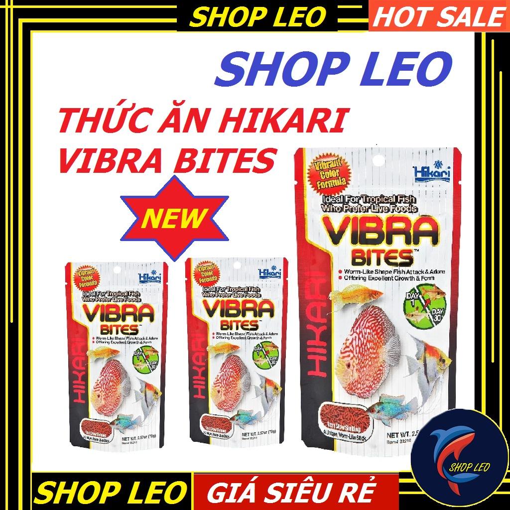 Thức ăn Hikari vibra bites cao cấp - cám tăng màu cá đĩa - các dòng cá phượng hoàng- thần tiên và cá nhiệt đợi