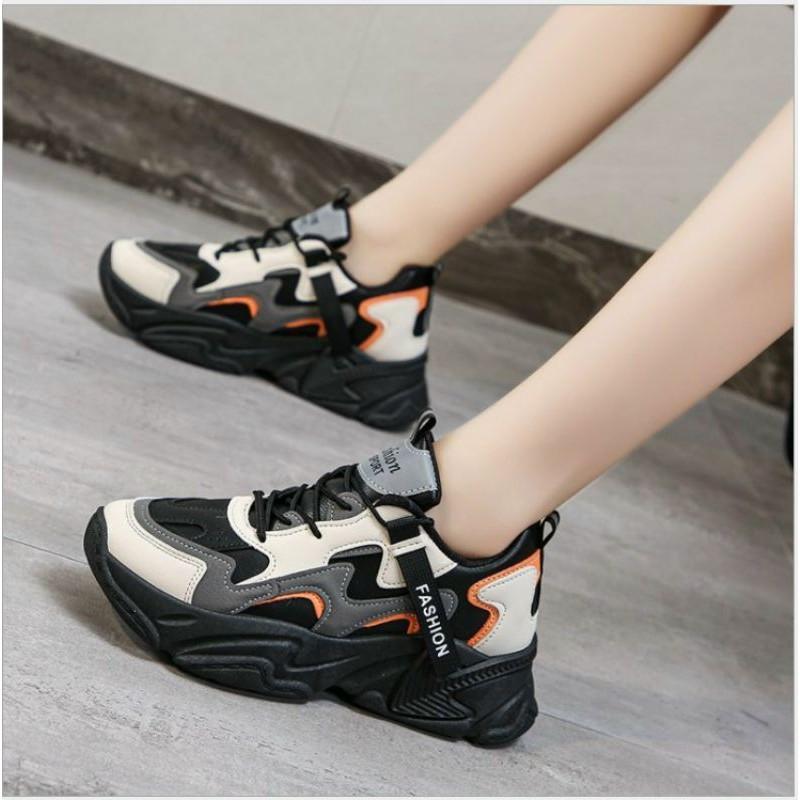 Giày Sneaker, độn đế 5p, chất mềm dáng thể thao