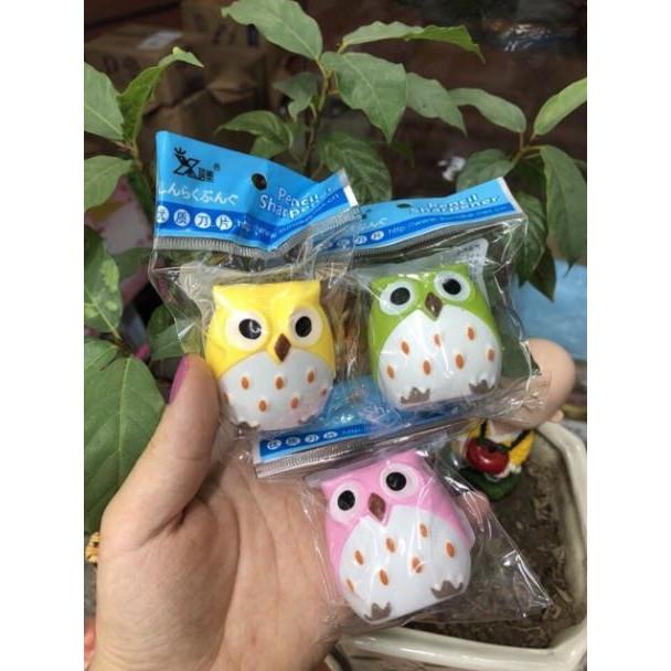Gọt bút chì hình cú dễ thương