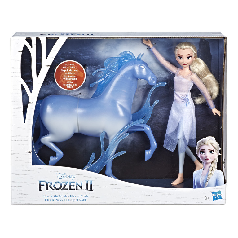Đồ chơi búp bê nữ hoàng băng giá Elsa và sinh vật huyền bí Nokk