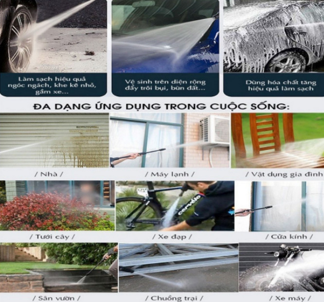 MÁY RỬA XE SIÊU KHỎE YAMAHAAA 2800W CHINH HANG