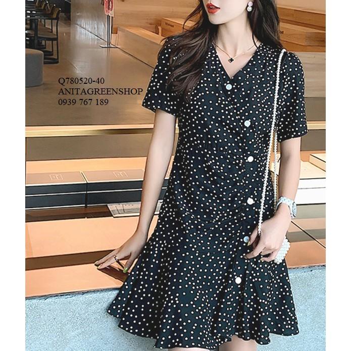Q780520 ĐẦM SUÔNG CHẤM BI ĐUÔI CÁ