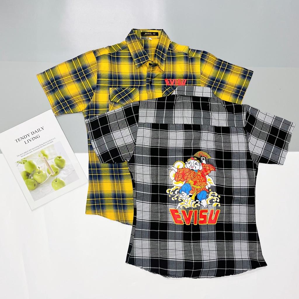 ÁO SƠ MI NAM NGẮN TAY CARO THỜI TRANG NAM MỚI SIÊU ĐẸP HOTTREND CHO CÁC ANH EM