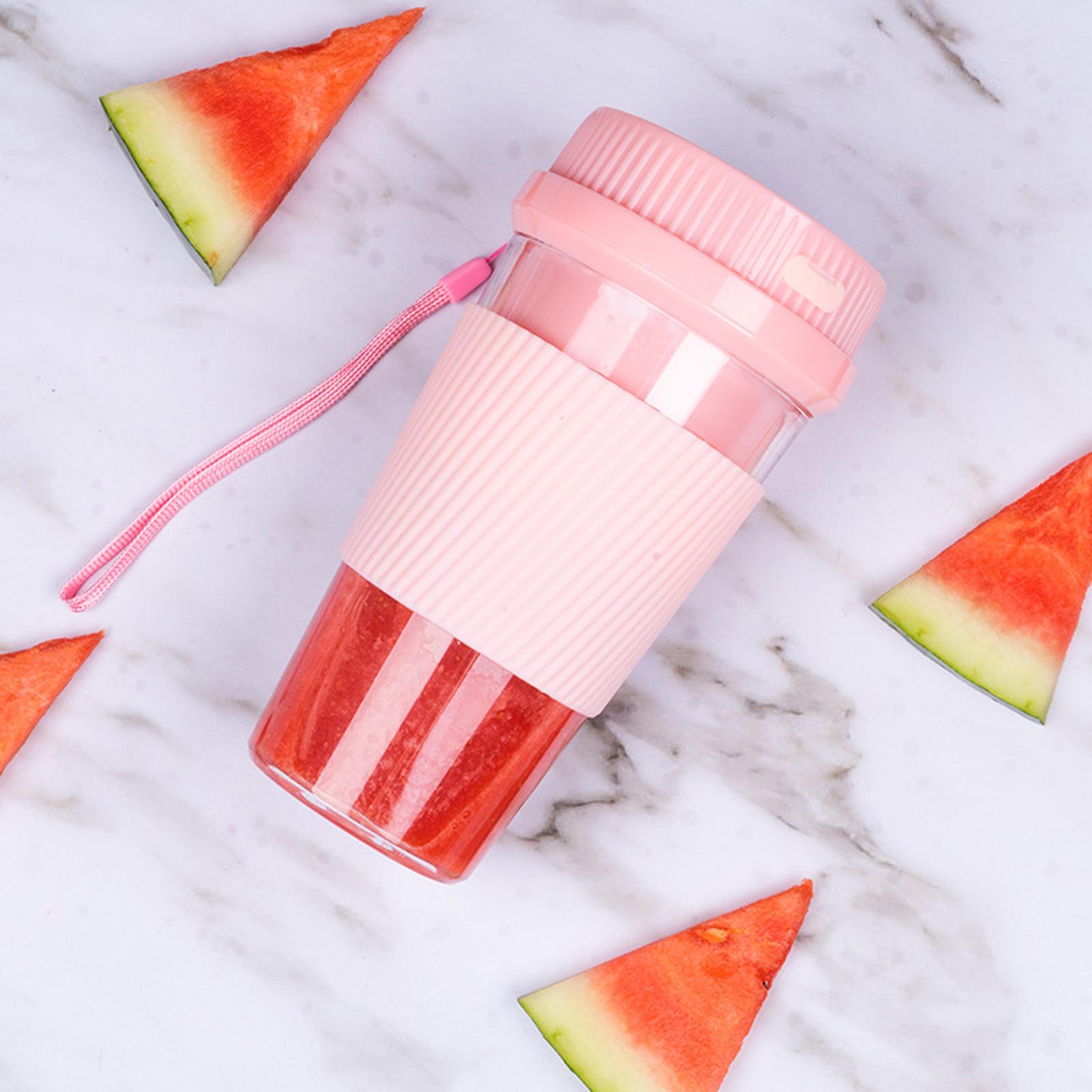 USB Charging Electric Blender Mixer 300ml Single Blade Juicer Cup