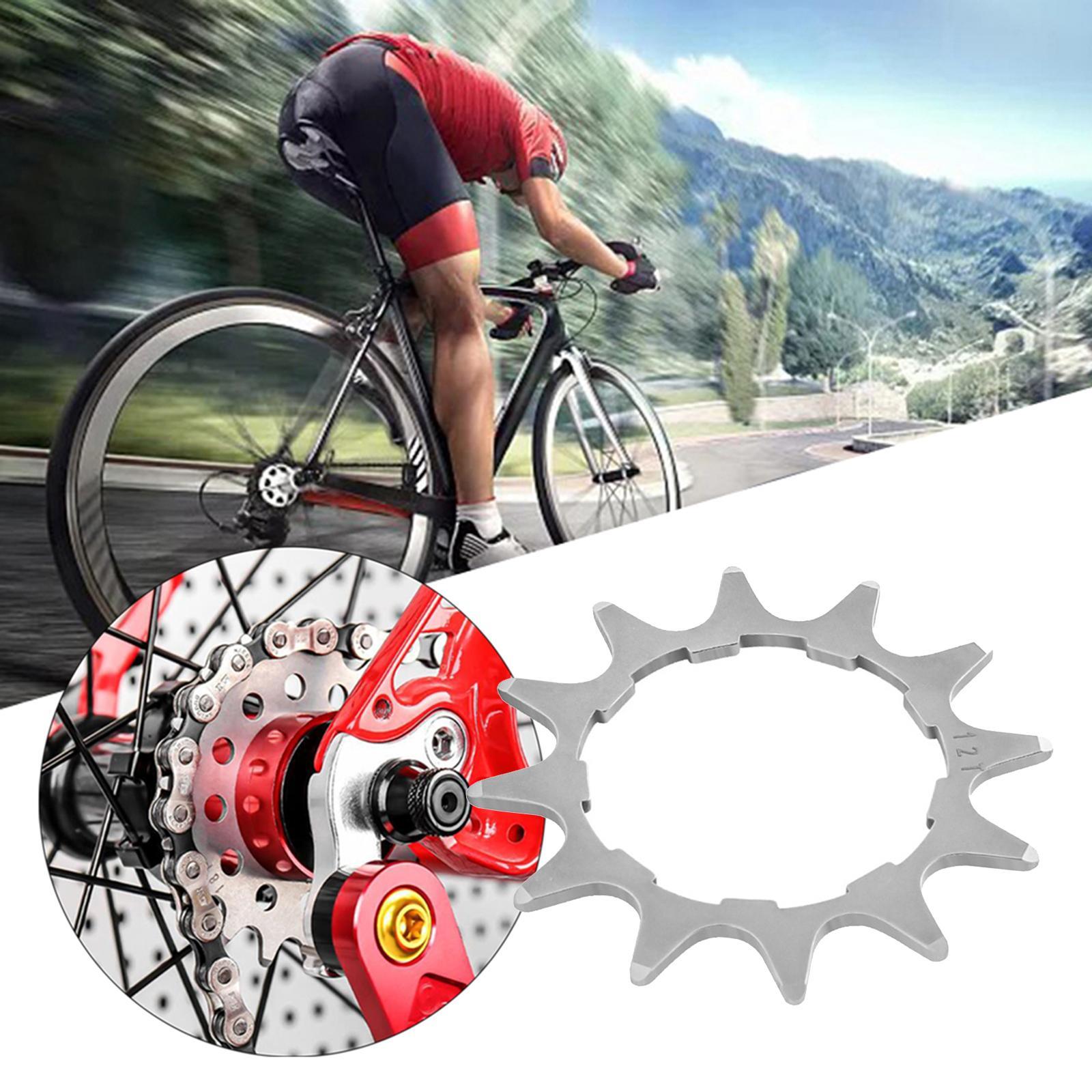 Lightweight Bike Single Speed Cassette Cog Refit Parts Easy Installation for Bicycle