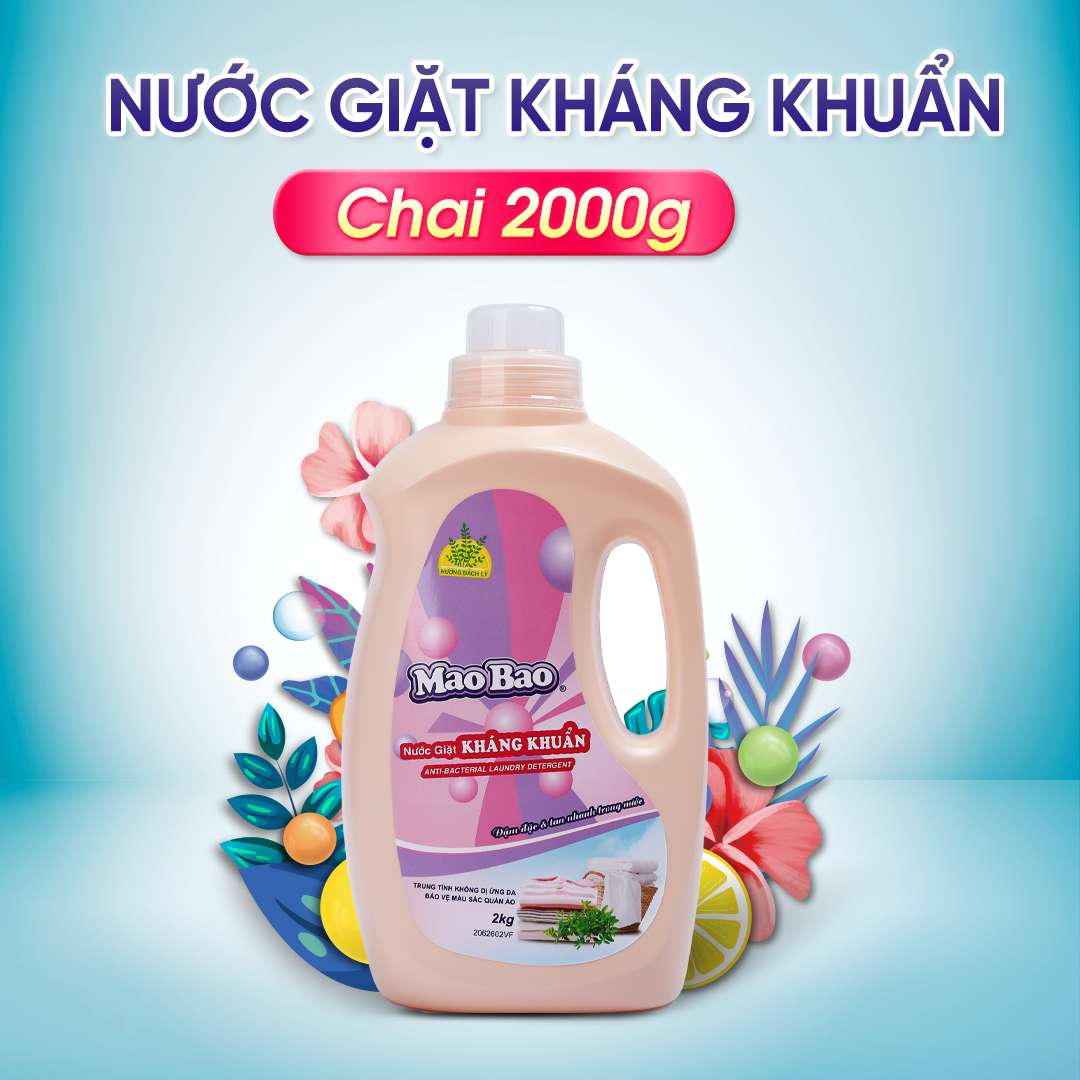 Nước Giặt Kháng Khuẩn Mao Bao 2000g