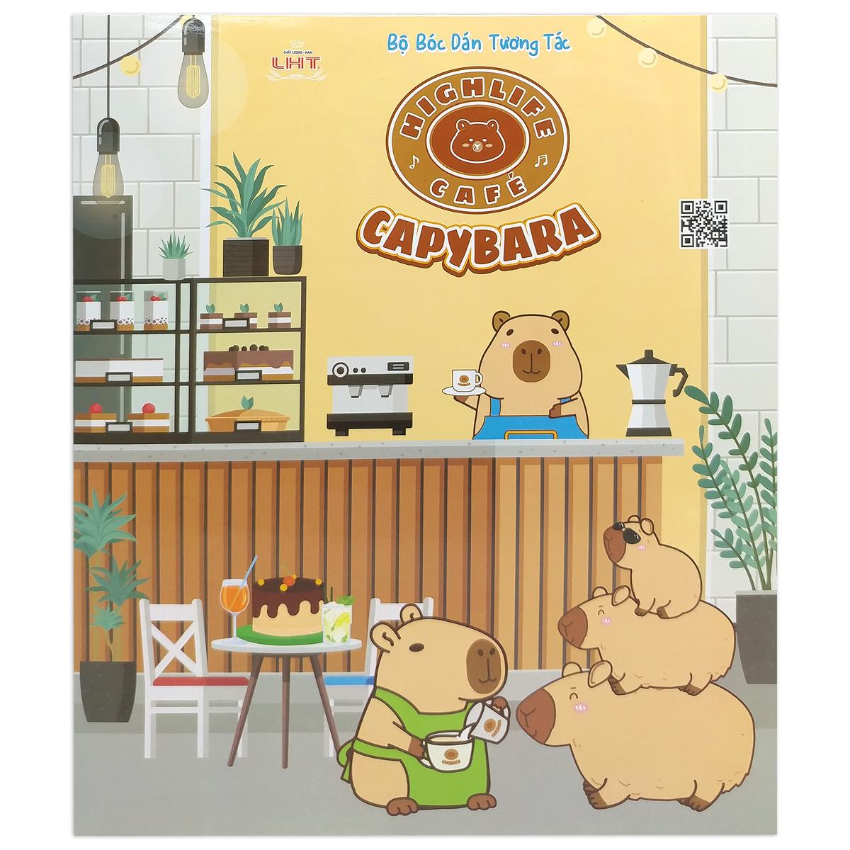 Trò Chơi Bóc Dán Tương Tác Capybara Cafe - Liên Hiệp Thành UBDTTCPBRCFHL