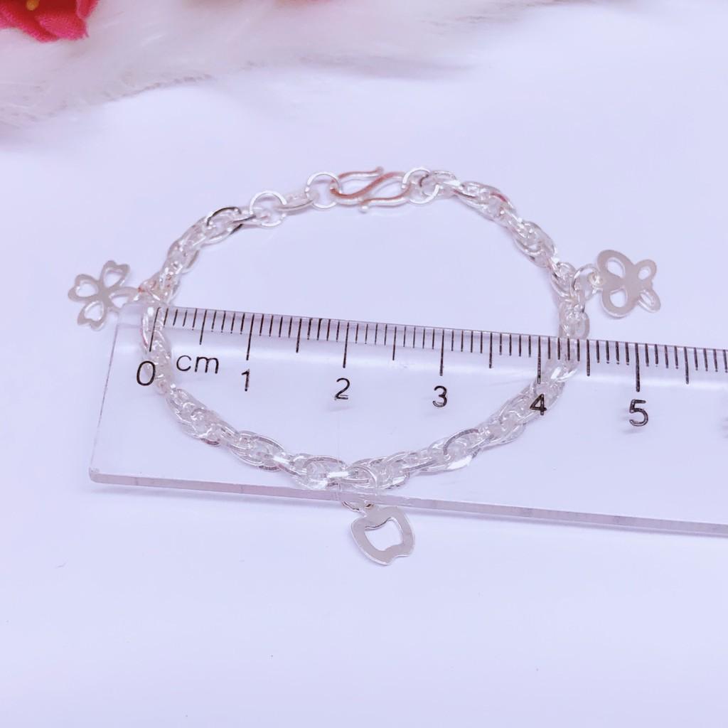 LẮC TAY TRẺ EM BẠC TA LẮC HOA