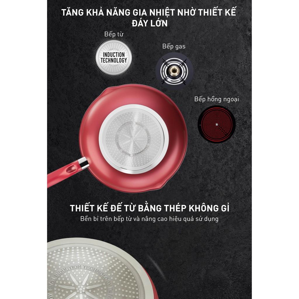 Chảo chiên lòng sâu Tefal So Chef 24cm, 28cm - Hàng Chính Hãng