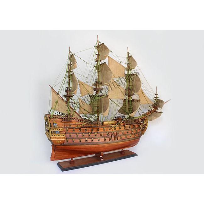 Thuyền buồm gỗ Royal Louis 109cm Thuận buồm xuôi gió