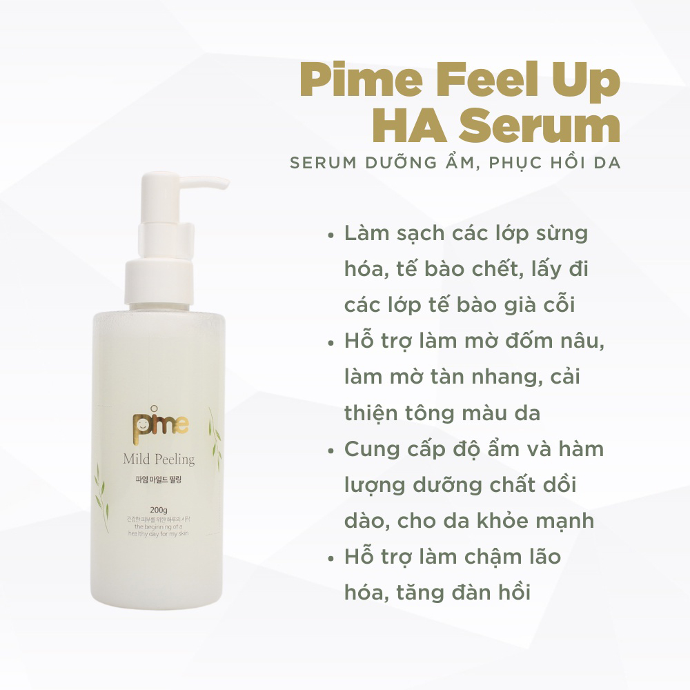 Gel Tẩy Da Chết Pime Mild Peeling 200g làm sáng da