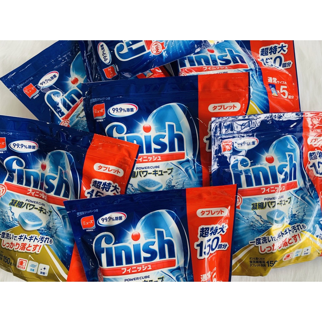 Viên rửa bát Finish Classic mẫu mới