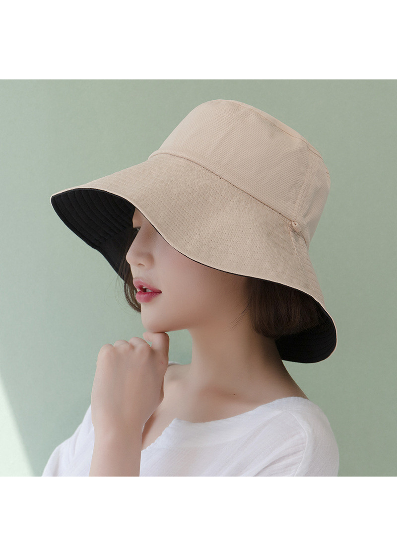 Nón vải rộng vành đội được 2 màu