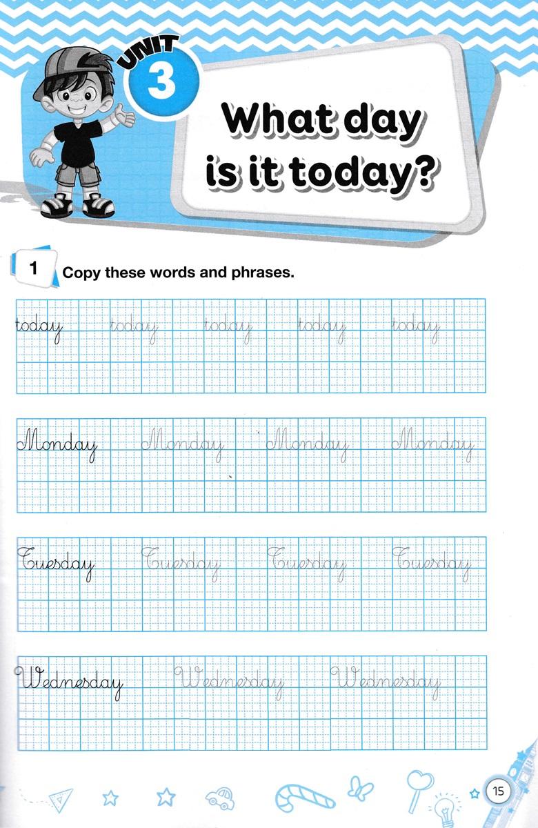 English Handwriting - Vở Tập Viết Tiếng Anh Lớp 4 - Tập 1