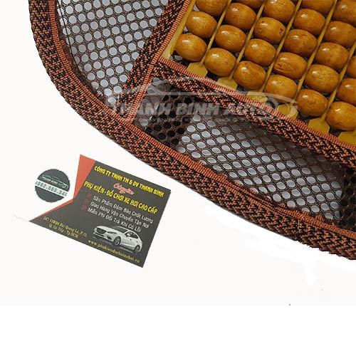 Tựa Lưng Chống Mỏi Hạt Gỗ