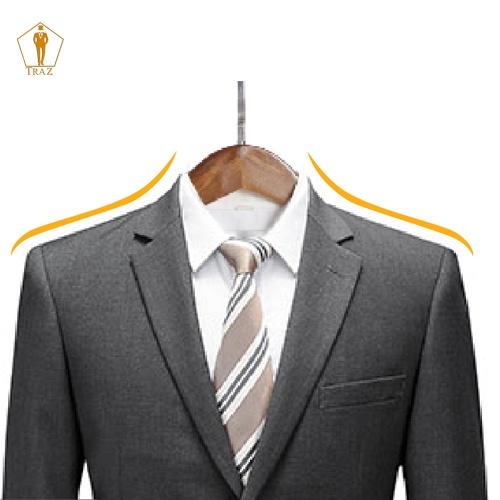 Móc treo quần áo bằng gỗ tam giác Móc vàng, Màu Nâu, Trắng Đen dùng cho cửa hàng, shop thời trang và khách sạn