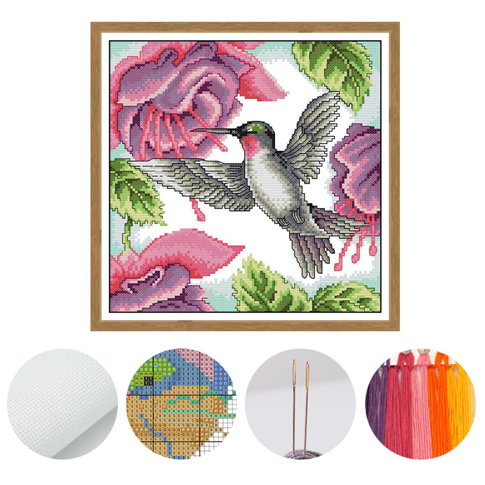 Cross Stitch Kits Beginners Embroidery Starter Kit Cross-Stitch Supplies