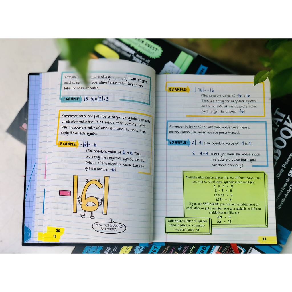 Sách - Everything You Need To Ace Math and Sciecne - sổ tay toán và khoa học