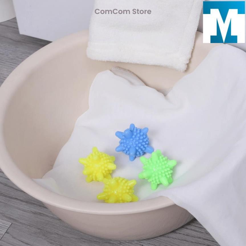 Combo 10 bóng giặt quần áo chống nhăn tiện ích thông minh cho máy giặt