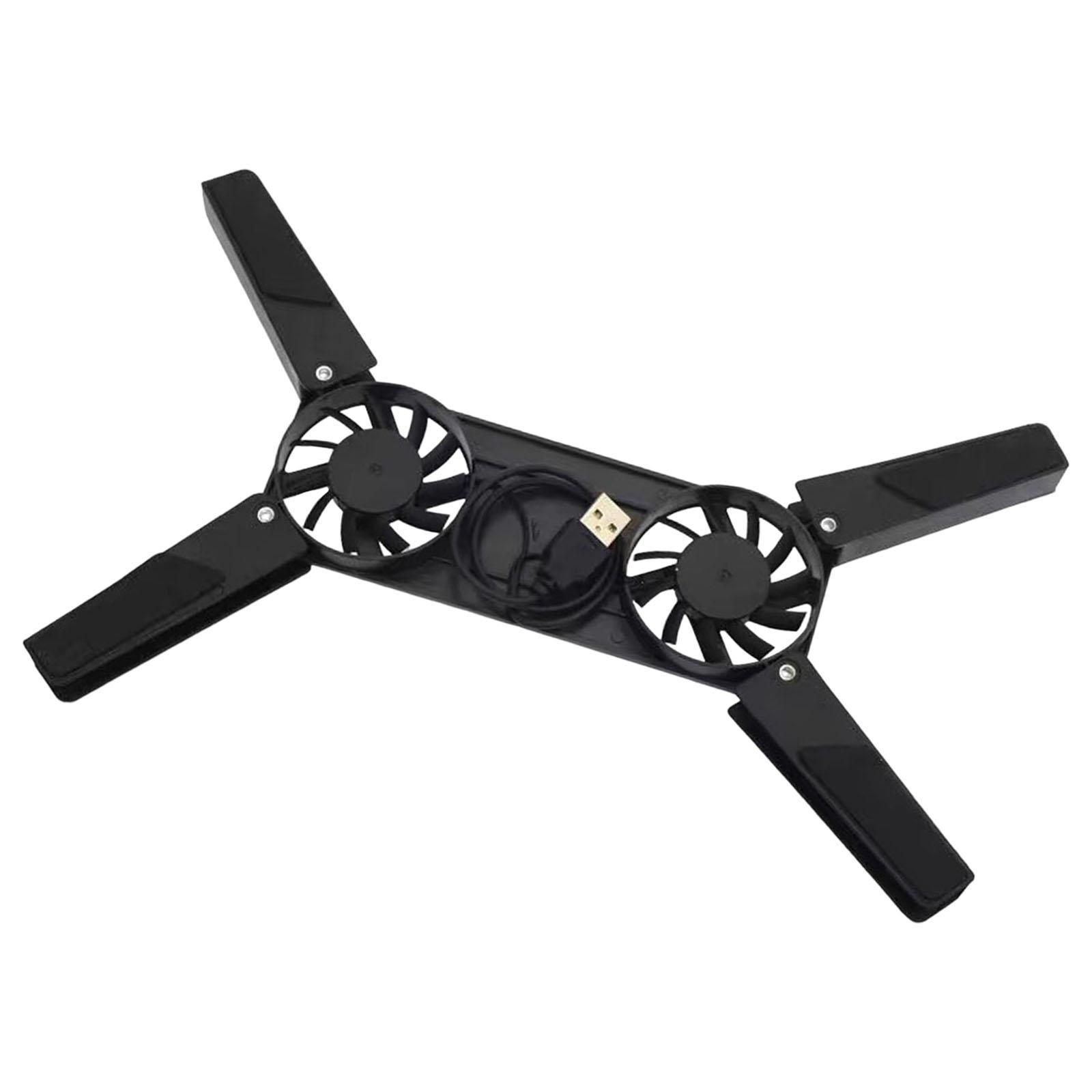 Laptop Cooling Stand 2 Quiet Fan Accessory Strong for Business