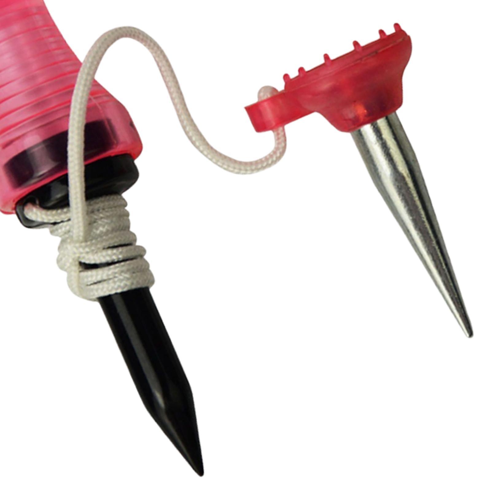 2-5pack 3.2inch Golf Tees Ball Holder Practicing Unbreakable Plastic pink