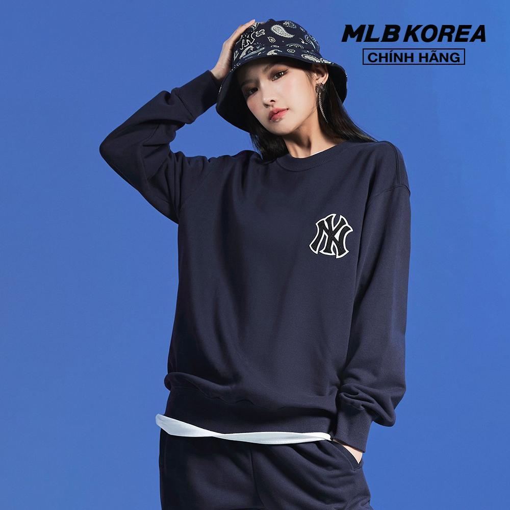 MLB - Áo sweatshirt tay dài phom suông Paisley Big Logo Overfit 3AMTI0126