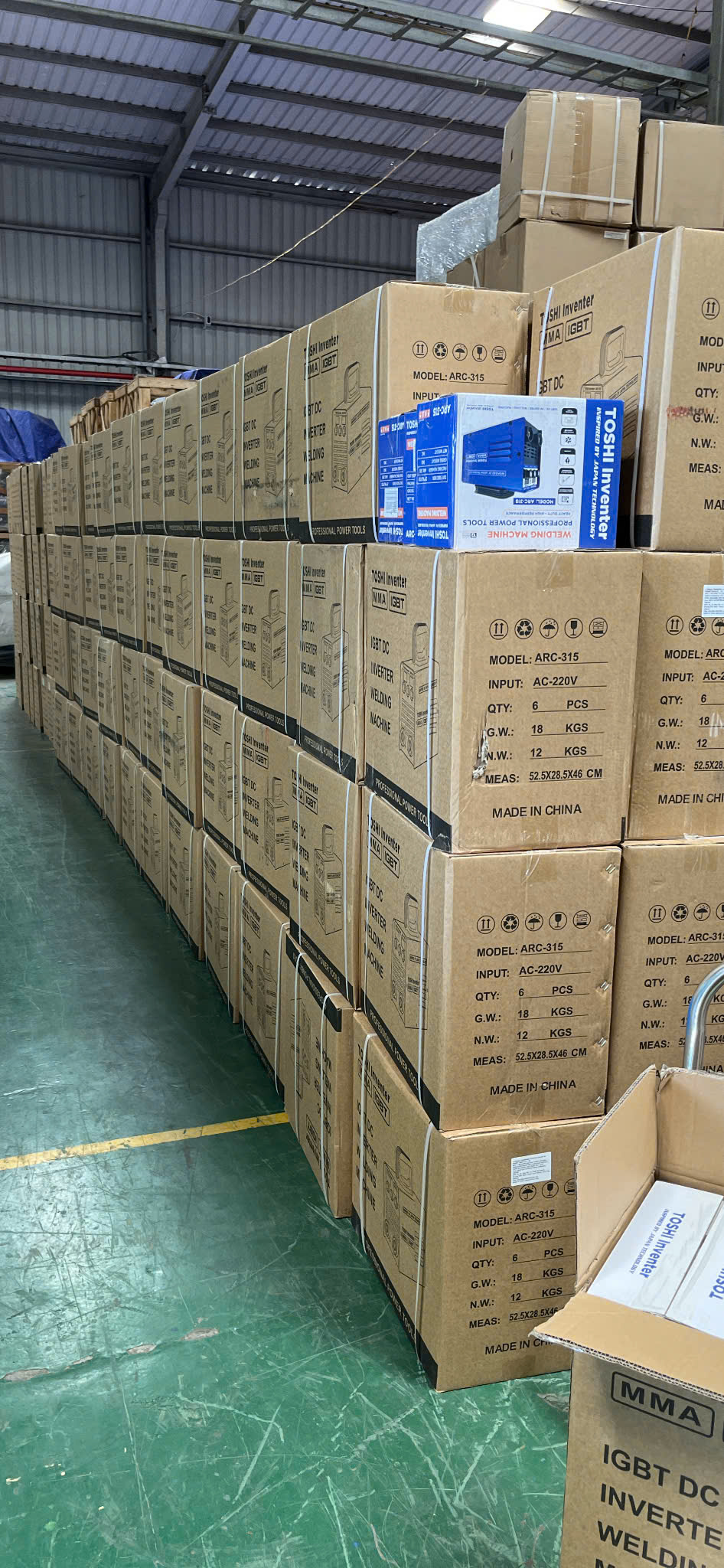 Máy hàn mini ARC - 315 6 tụ. Máy hàn gia đình, hàn que 1.6-3.2. TẶNG bộ dây hàn+ kẹp mát+ gõ xỉ+kính hàn+ que hàn - Bảo Hành 12 tháng