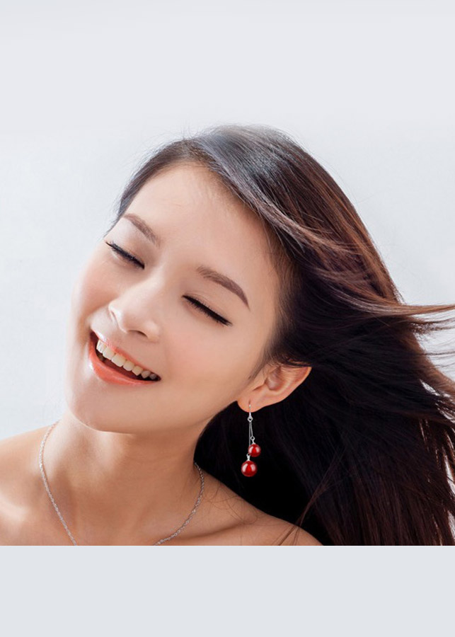 Bông tai 2 trái châu BHBT205
