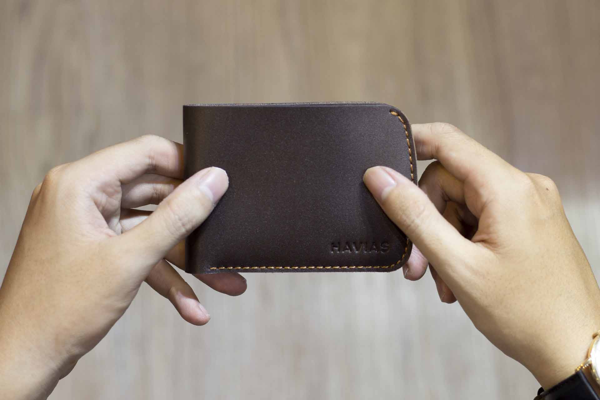 Ví da Dart Handcrafted Mini Wallet