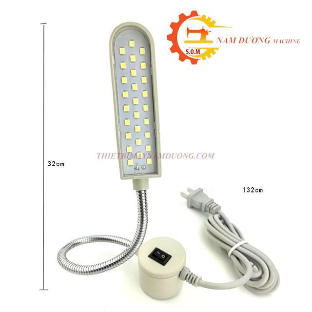 Đèn led máy may nam châm 30 bóng juki sáng trắng