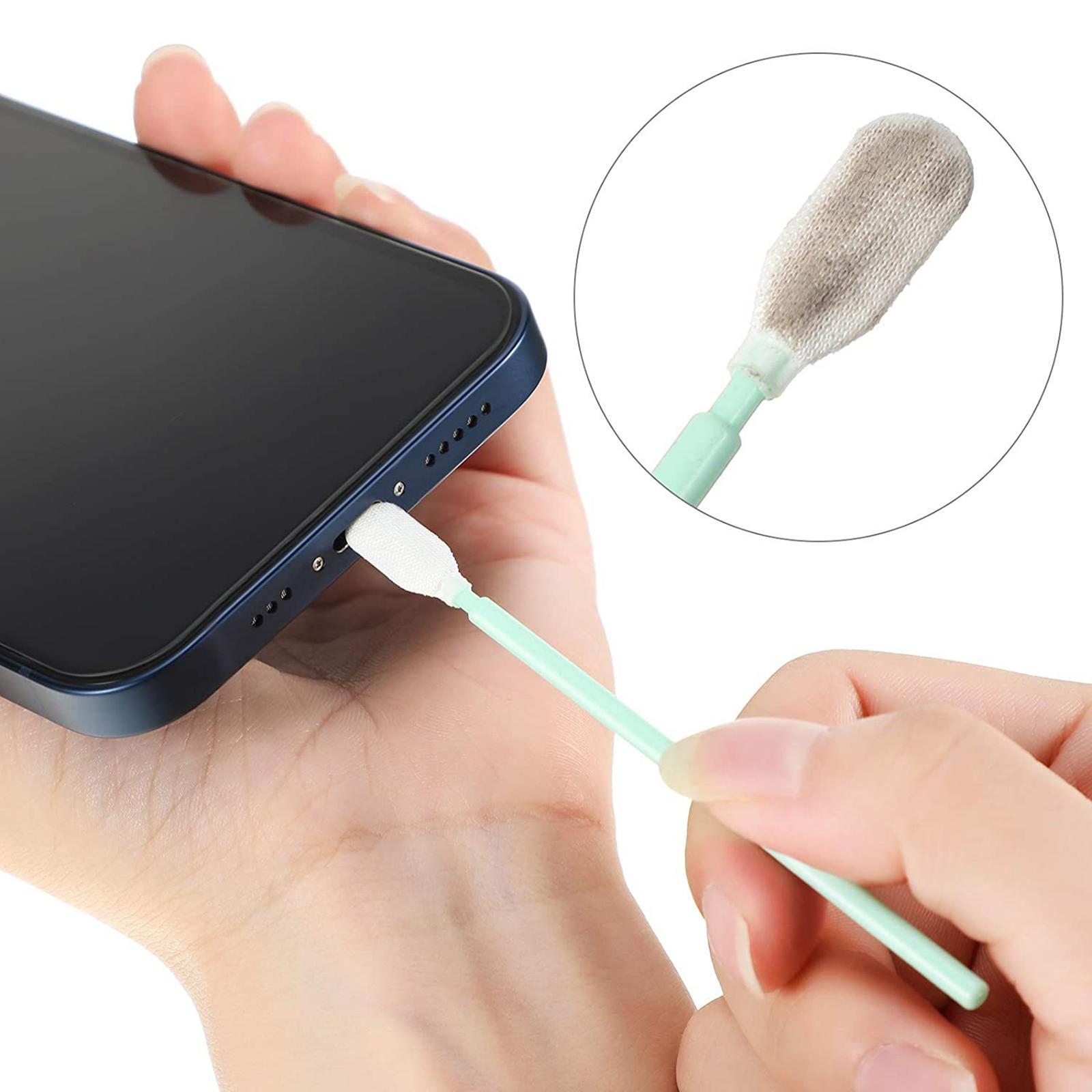 Anti Dust Plugs Cleaning Kit Charging Plugs Cover for iOS Mobile Phones