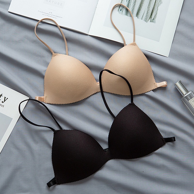 Áo Ngực, Áo bra Đúc Su 2 Dây Siêu Mảnh 818