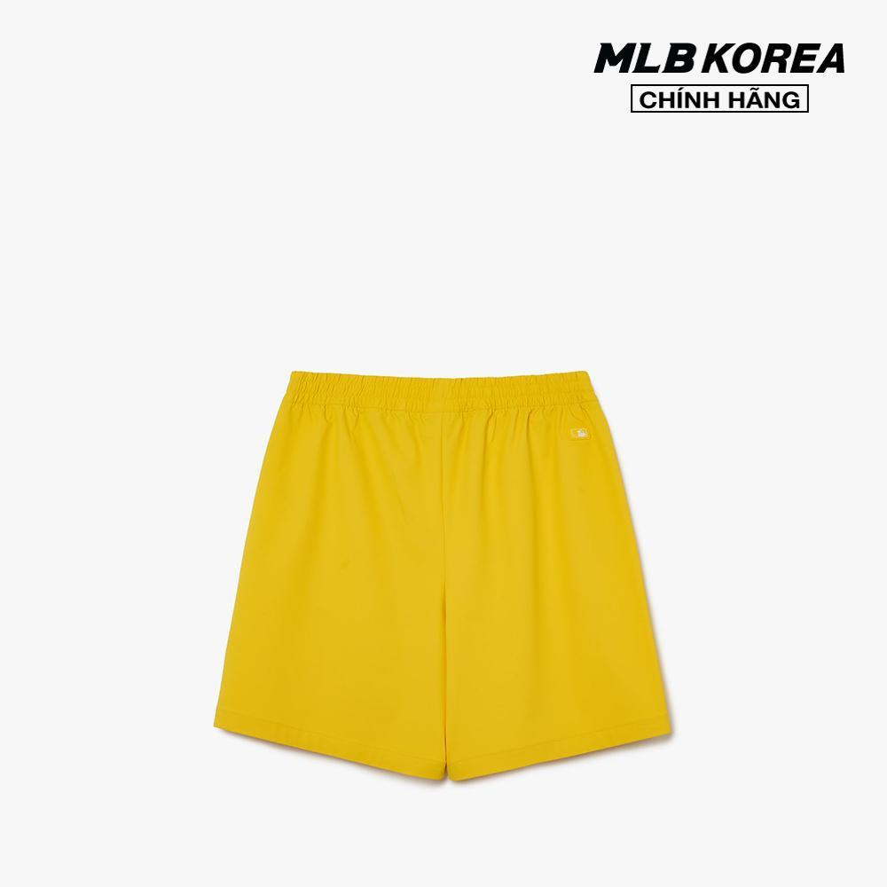 MLB - Quần shorts unisex ống rộng phối logo thời trang 3ASMR0133