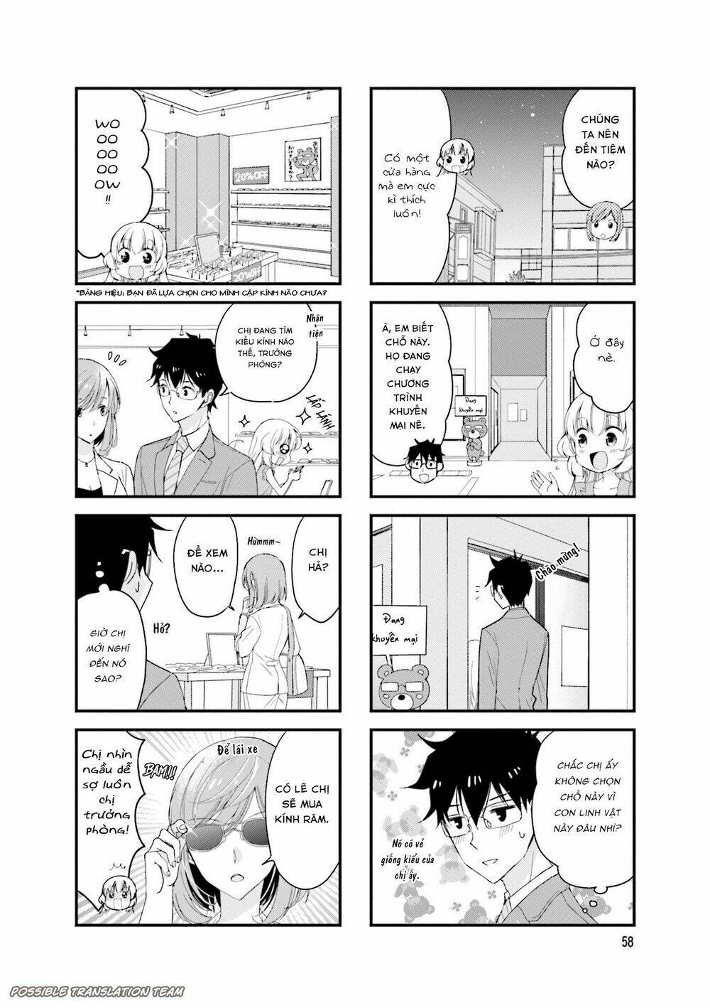 senpai nhỏ nhắn của tôi rất dễ thương chapter 23 6