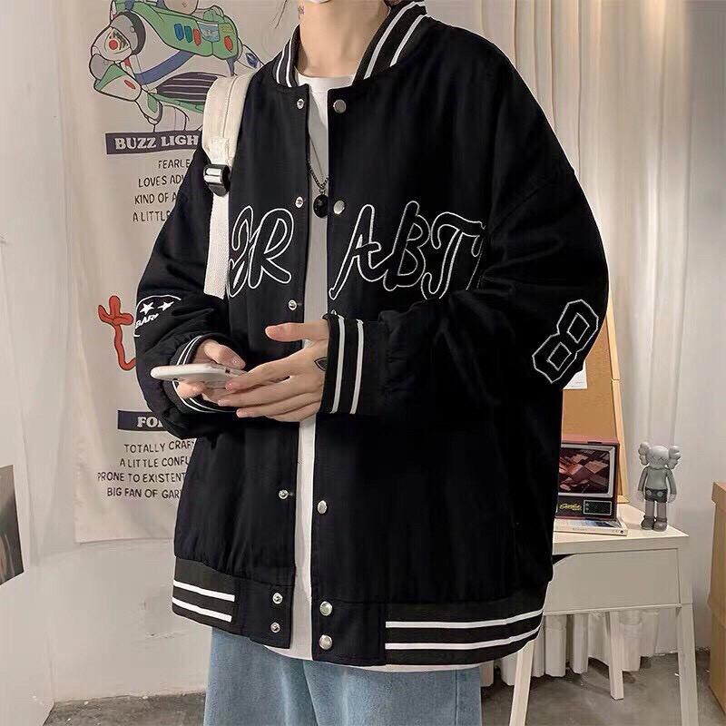 Áo Khoác Dù Bomber In logo trước ngực TP