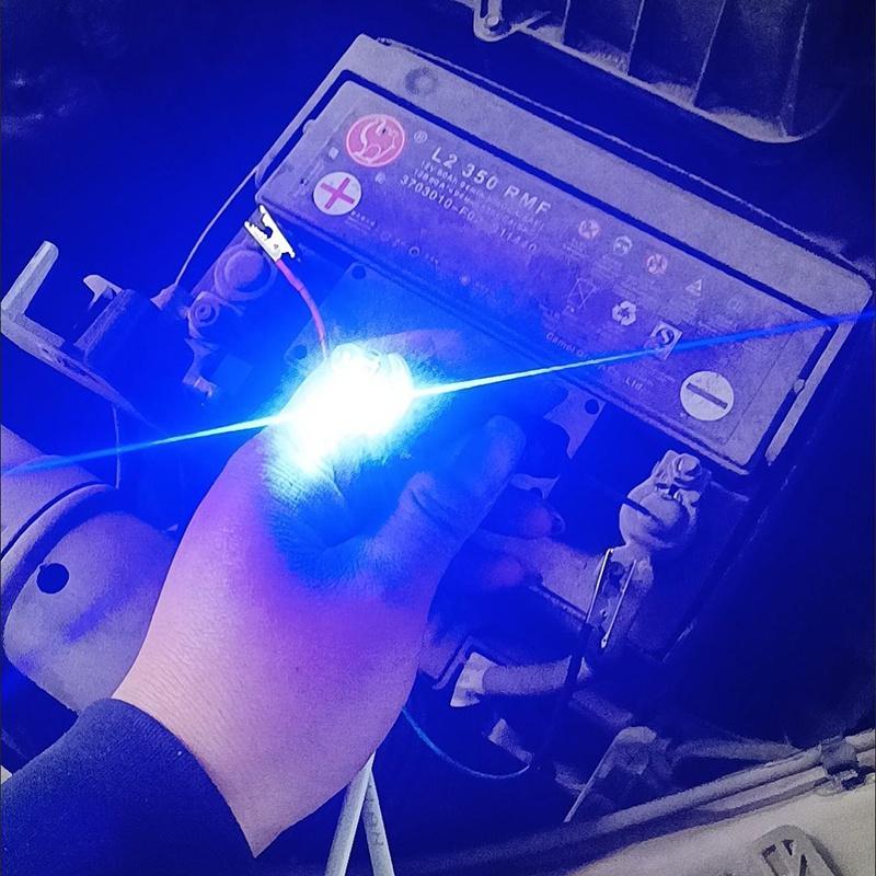 10 Bóng Đèn Led T10 W5W 12V Cho Xe Hơi
