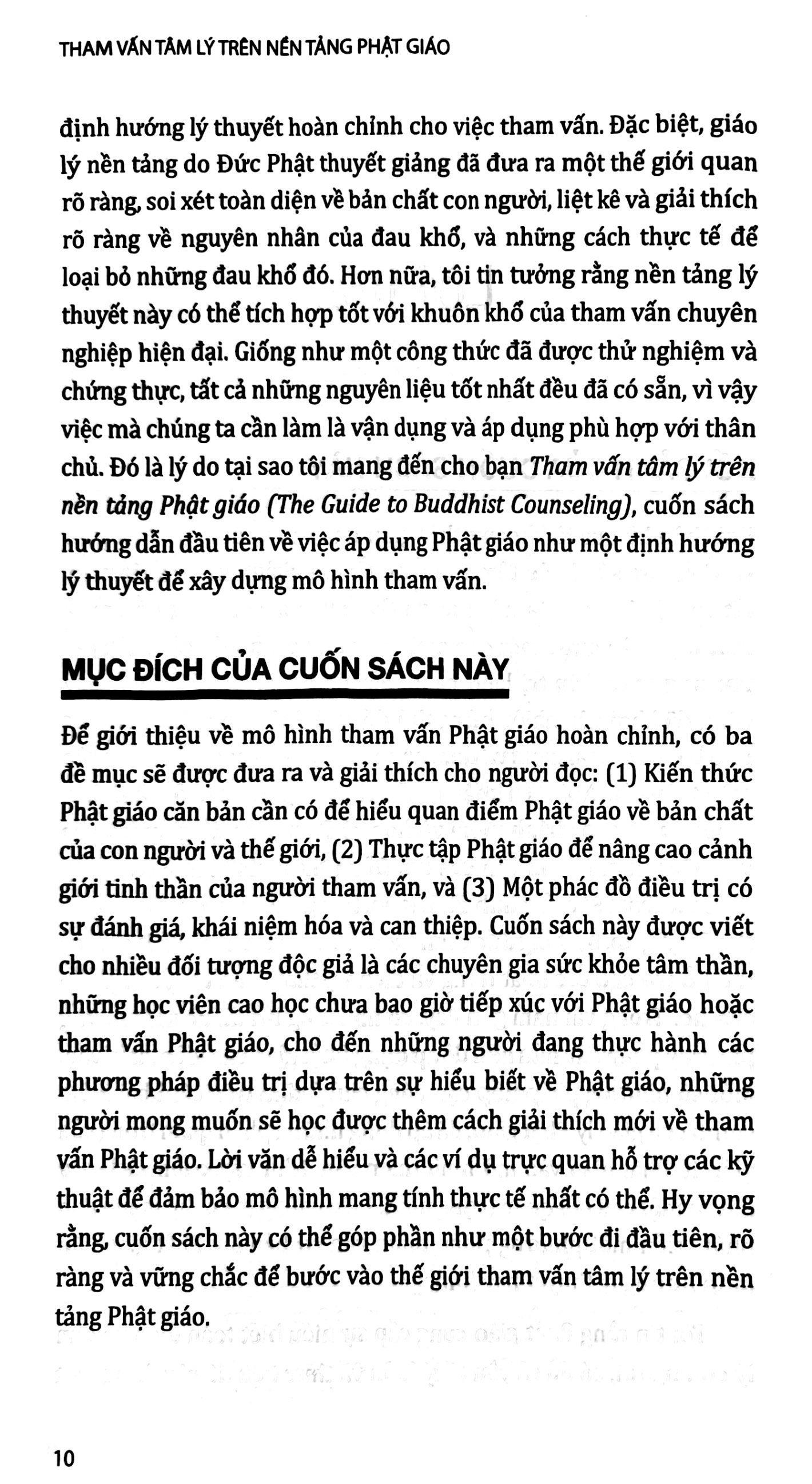 Sách - Tham Vấn Tâm Lý Trên Nền Tảng Phật Giáo