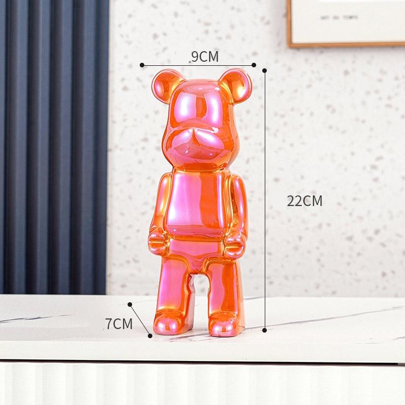 Tượng Gấu – Bearbrick12, tượng trang trí, trang trí bàn, quà tặng decor