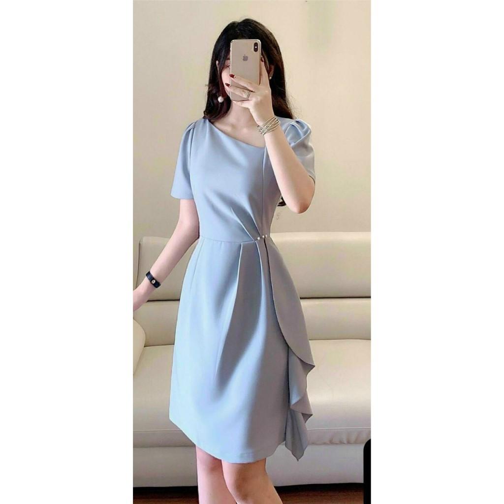 ĐẦM UMI ĐÍNH CƯỜM,THIẾT KẾ HỌA TIẾT TRƠN NHƯNG KHÔNG KÉM PHẦN SANG TRỌNG
