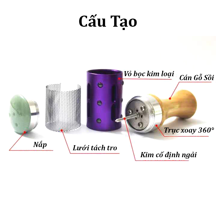 Cây Xông Hơ Ngải Cứu - Dụng Cụ Diện Chẩn ( Thanh Lăn Xoay 360 Massage Giảm Stress Căng Thẳng Phục Hồi Sức Khỏe .. )