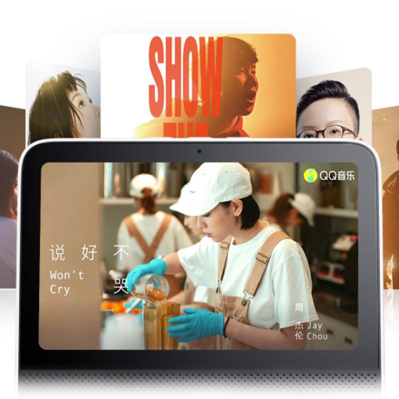 Loa Xiaomi Redmi XiaoAi Màn hình cảm ứng Màn hình kỹ thuật số 8 inch 178 Góc nhìn Đồng hồ báo thức BT5.0 WiFi Kết nối thông minh Ai Loa Color: Add AU adapter
