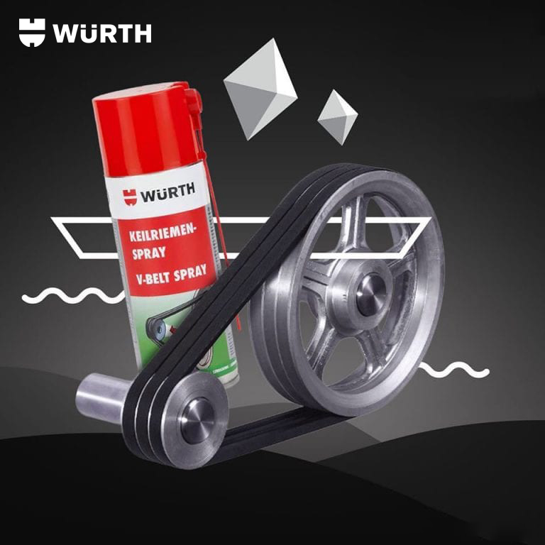 Wurth Dung Dịch Bảo Dưỡng Dây Cua Roa  Ô Tô Xe Máy 400ml