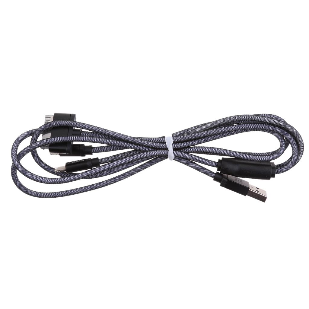New 3 in 1 Universal Multiple USB Charger Cable For  Android