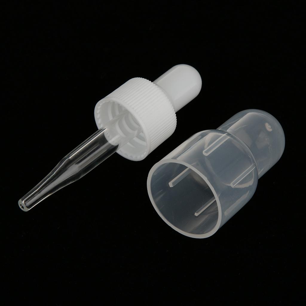 2pcs 35ml Empty Dropper Bottle with Pipette Essential Oil Sample Bottles