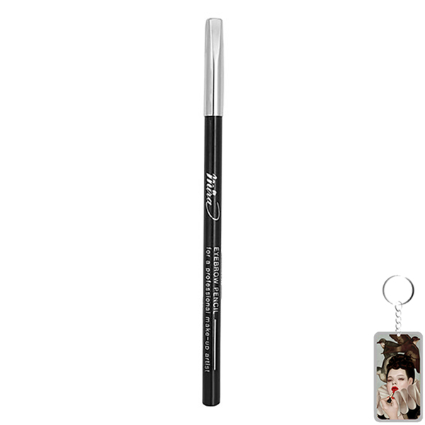 Chì vẽ mày Mira Eyebrow Pencil Hàn Quốc tặng kèm móc khoá - No.14 Brown