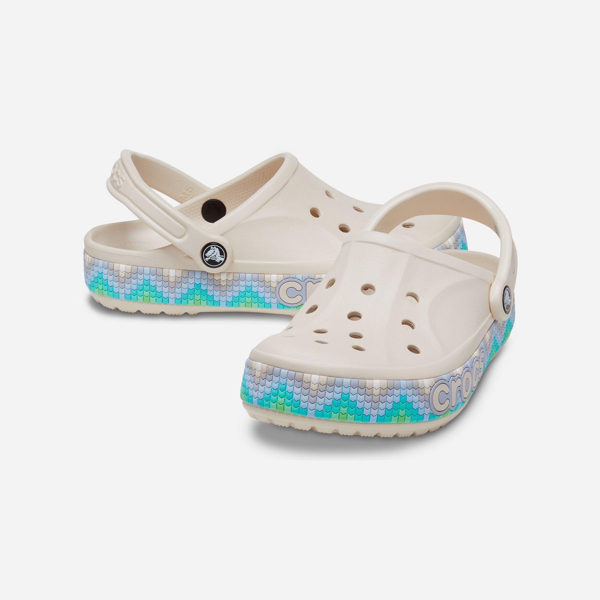 Giày lười unisex Crocs Bayaband Chevron Band - 208100-1F8