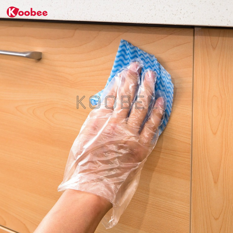 Hộp Găng Tay Dùng Một Lần Siêu Dai Tiện Dụng KooBee