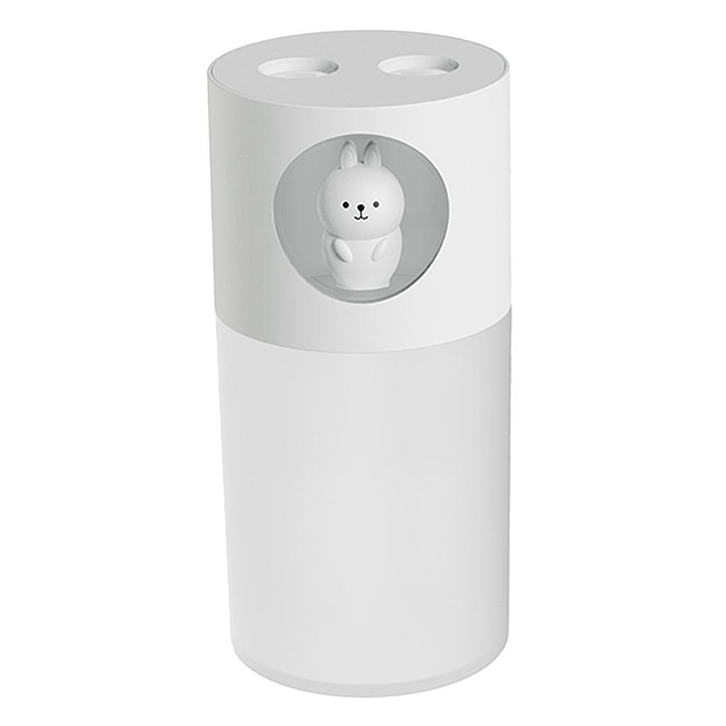 Small Desktop Air Humidifier Night Light Aromatherapy for Office SPA pink
